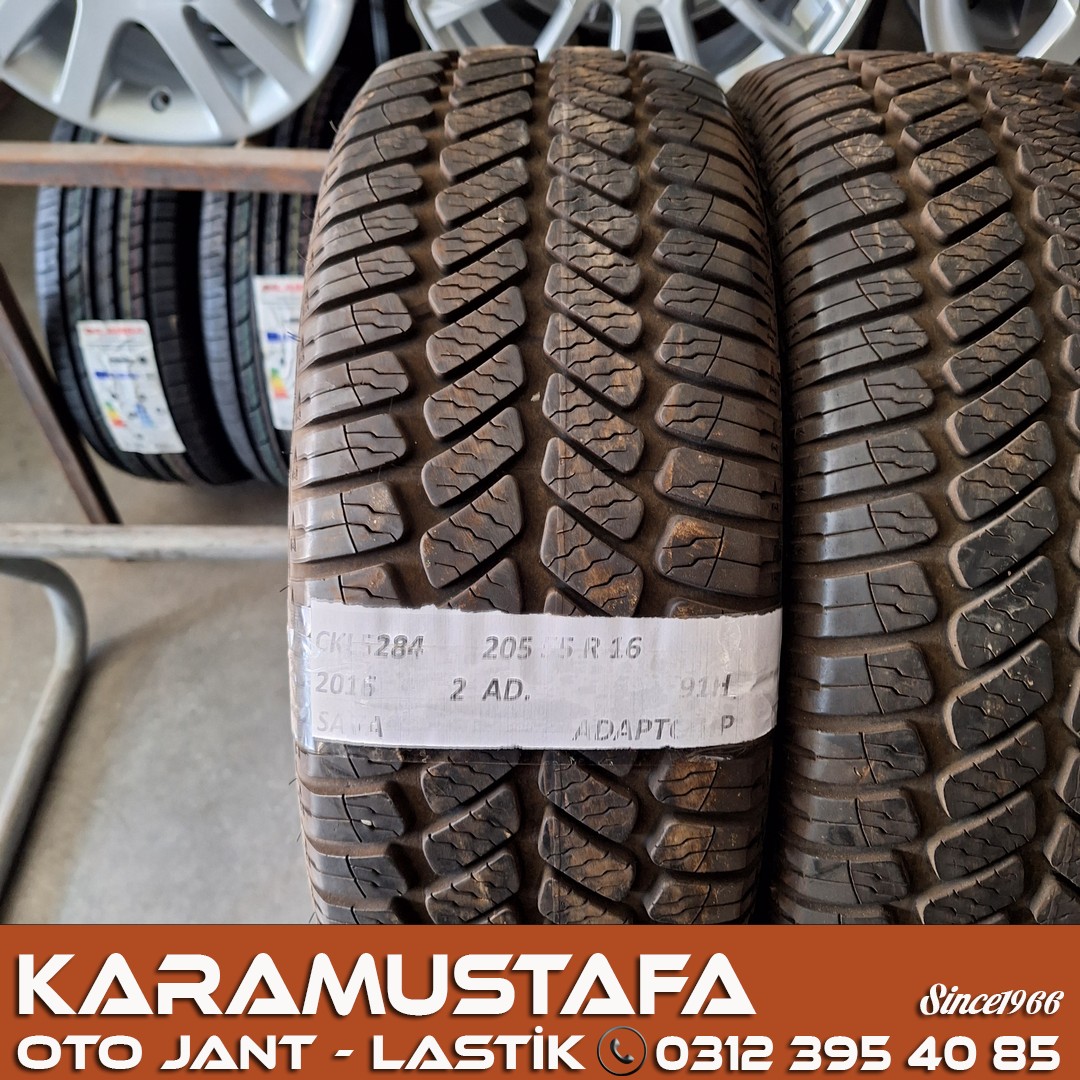 205 55 R 16 SAVA ADAPTO 91H * 2016 * 2 ADET * CKL5284