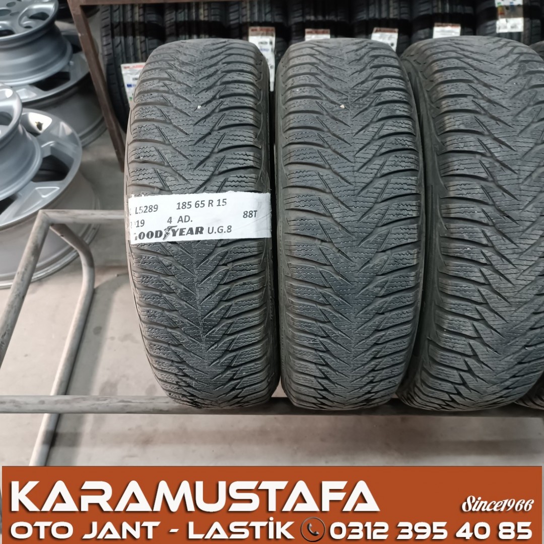 185 65 R 15 GOODYEAR UG8 88T * 2019 * 4 ADET * CKL5289