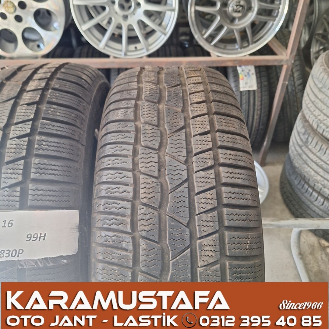 215 60 R 16 CONTINENTAL TS830P 99H * 2021 * 2 ADET * CKL5292