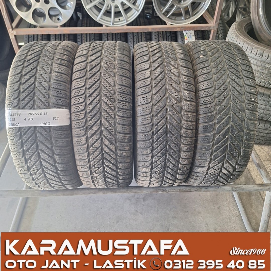 205 55 R 16 DEBICA FRIGO 91T * 2013 * 4 ADET * CKL5293