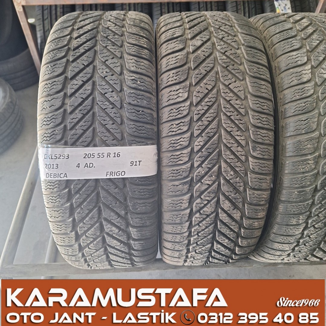 205 55 R 16 DEBICA FRIGO 91T * 2013 * 4 ADET * CKL5293