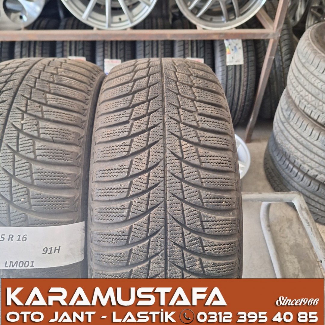 205 55 R 16 BRIDGESTONE LM001 91H * 2016 * 2 ADET * CKL5294