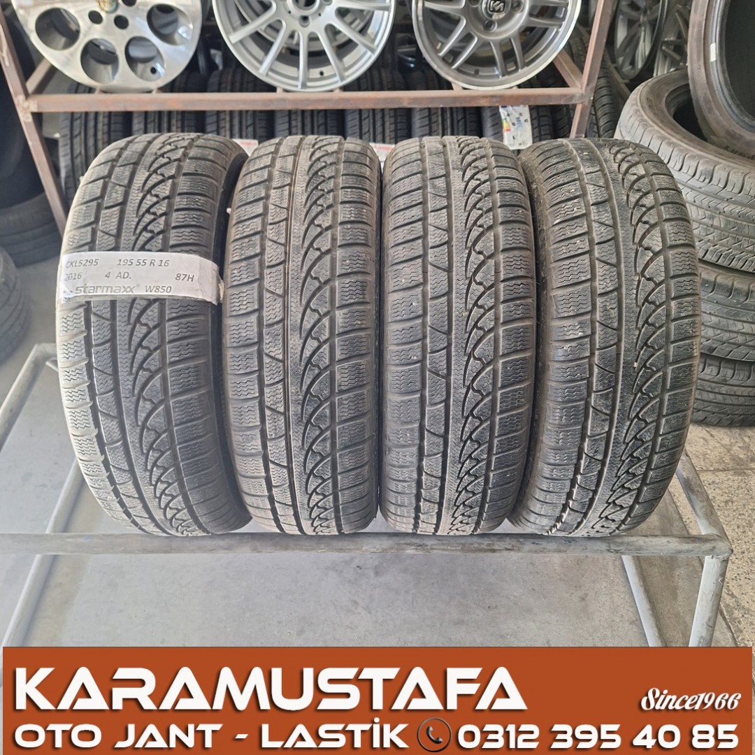 195 55 R 16 STARMAXX W850 87H * 2016 * 4 ADET * CKL5295