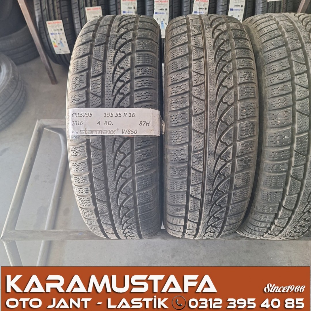195 55 R 16 STARMAXX W850 87H * 2016 * 4 ADET * CKL5295