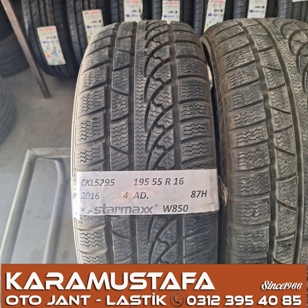 195 55 R 16 STARMAXX W850 87H * 2016 * 4 ADET * CKL5295