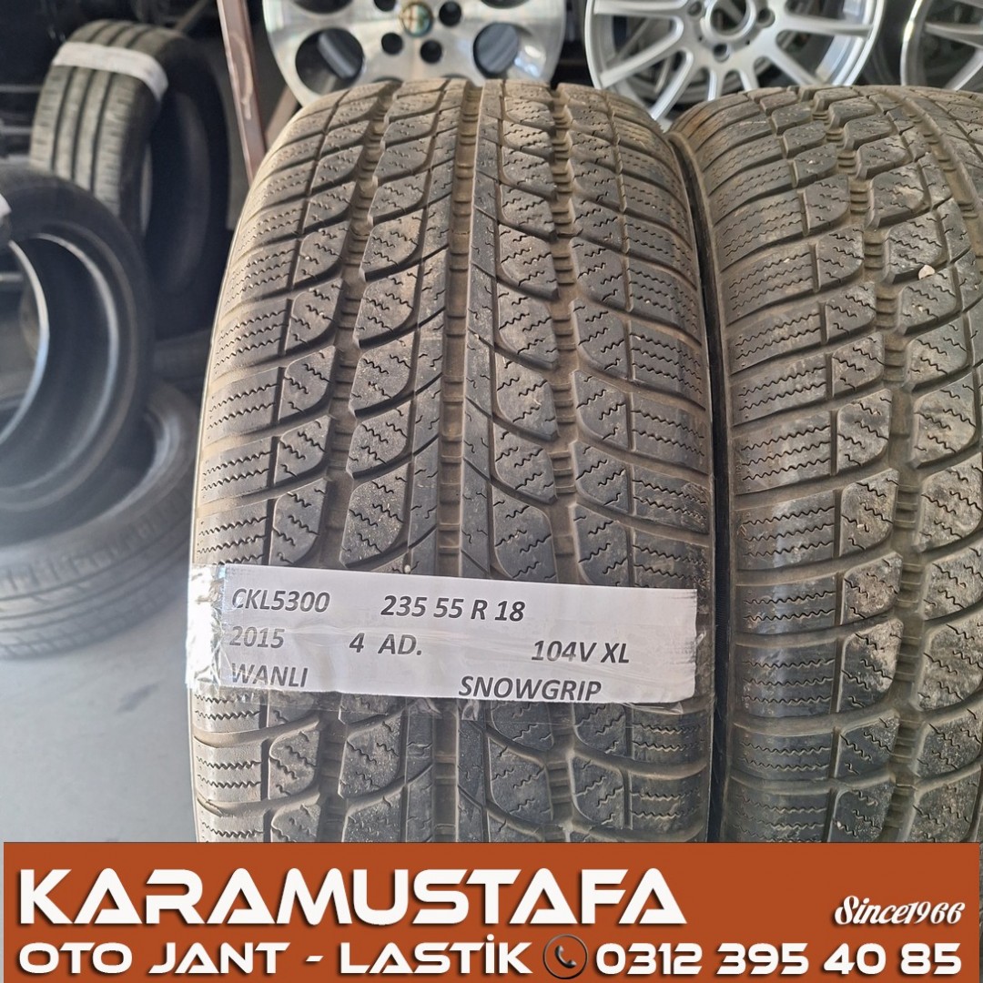 235 55  18 WANLI SNOWGRIP 104V * 2015 * 4 ADET * CKL5300