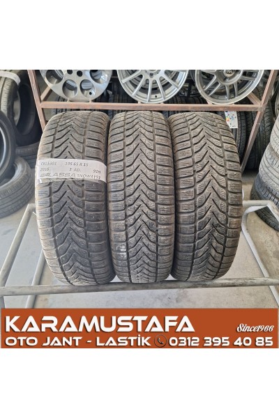195 65 R 15 LASSA SNOWAYS3 91H * 2016 * 3 ADET * CKL5301