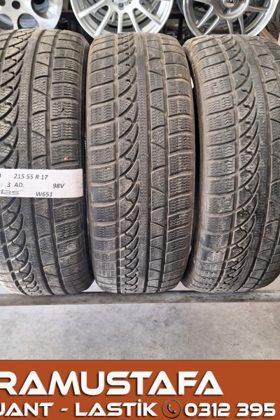 215 55 R 17 PETLAS W651 98V * 2015 * 3 ADET * CKL5304