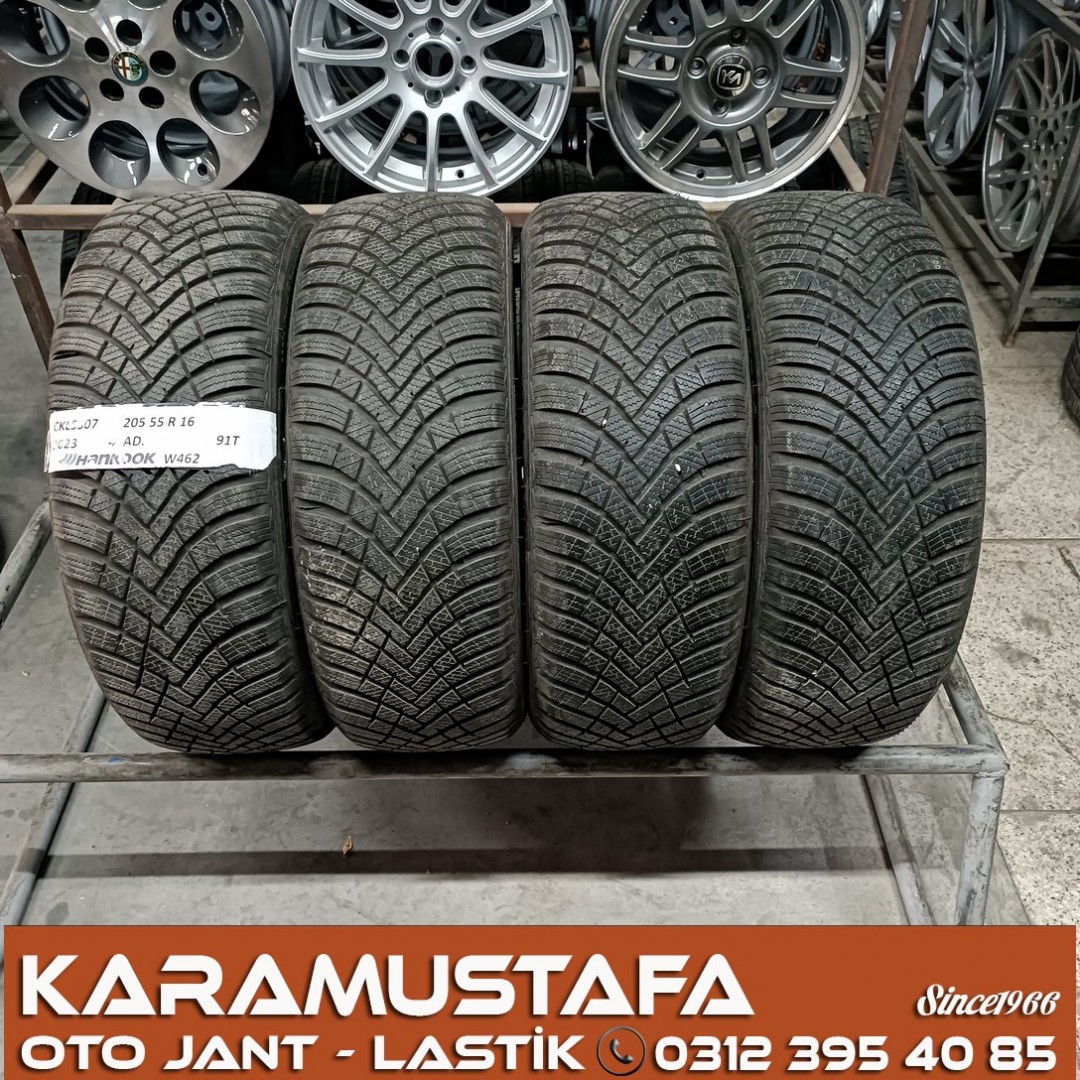 205 55 R 16 HANKOOK W462 91T * 2023 * 4 ADET * CKL5307
