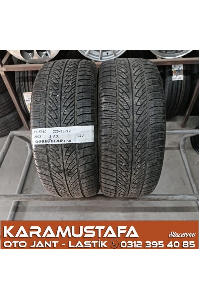 225 45 R 17 GOODYEAR UG8 94V * 2022 * 2 ADET * CKL5310