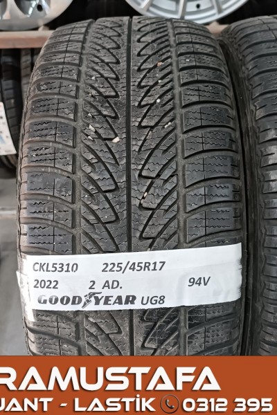 225 45 R 17 GOODYEAR UG8 94V * 2022 * 2 ADET * CKL5310