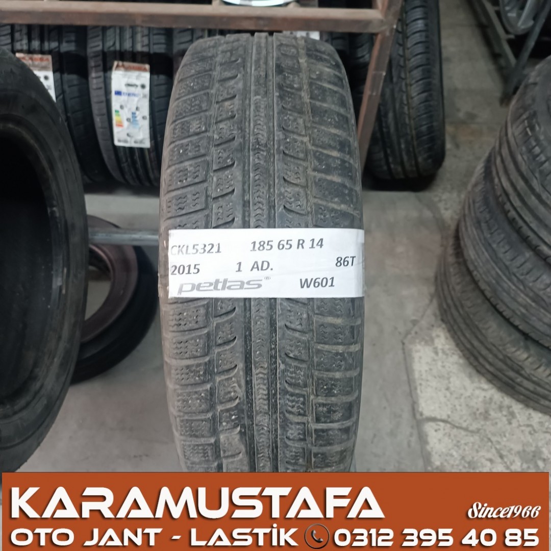185 65 R 14 PETLAS W601 86T * 2015 * 1 ADET * CKL5321