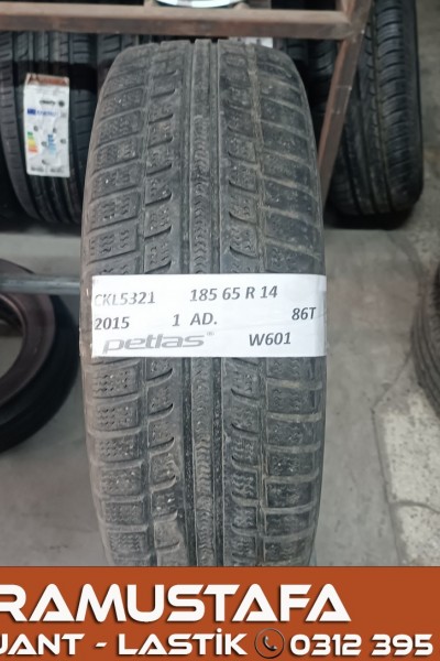 185 65 R 14 PETLAS W601 86T * 2015 * 1 ADET * CKL5321
