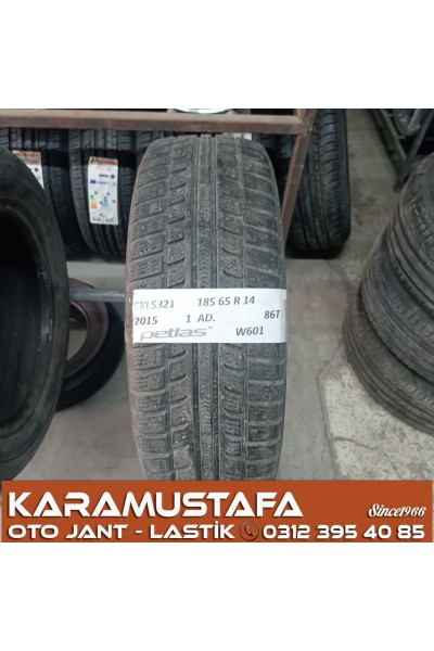 185 65 R 14 PETLAS W601 86T * 2015 * 1 ADET * CKL5321