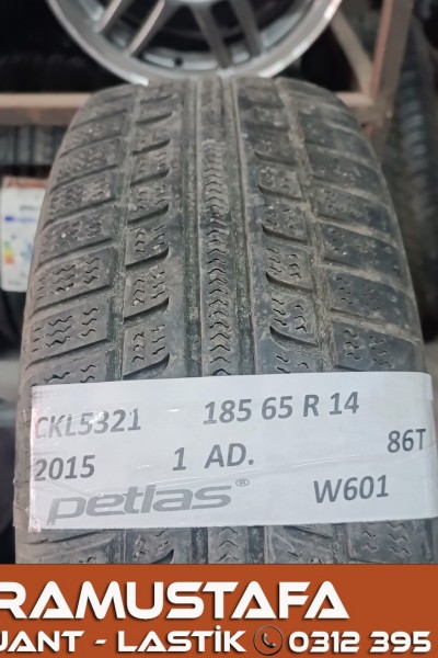 185 65 R 14 PETLAS W601 86T * 2015 * 1 ADET * CKL5321
