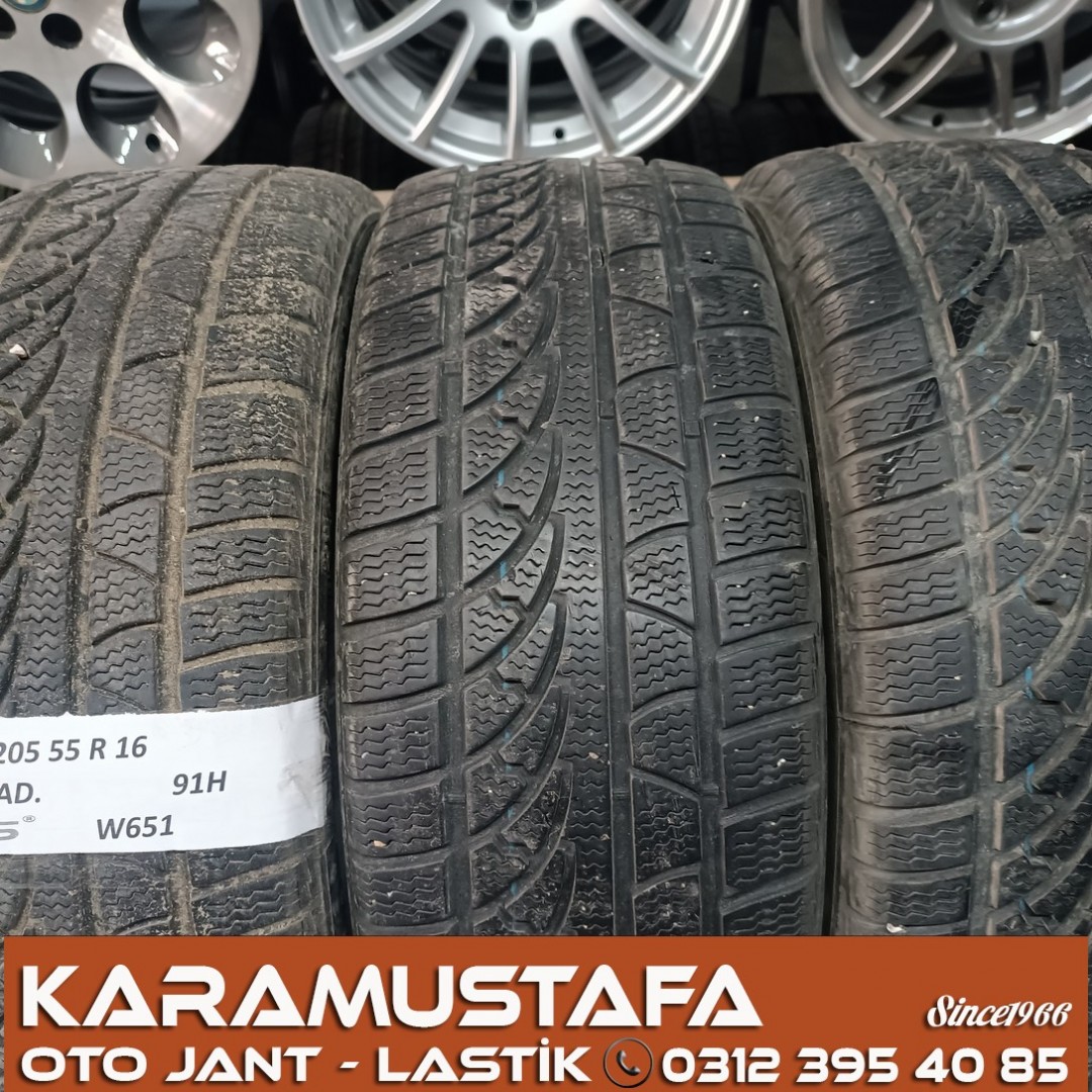 205 55 R 16 PETLAS W651 91H * 2016 * 3 ADET * CKL5322