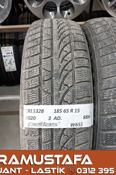 185 65 R 15 PETLAS W651 88H * 2020 * 3 ADET * CKL5328