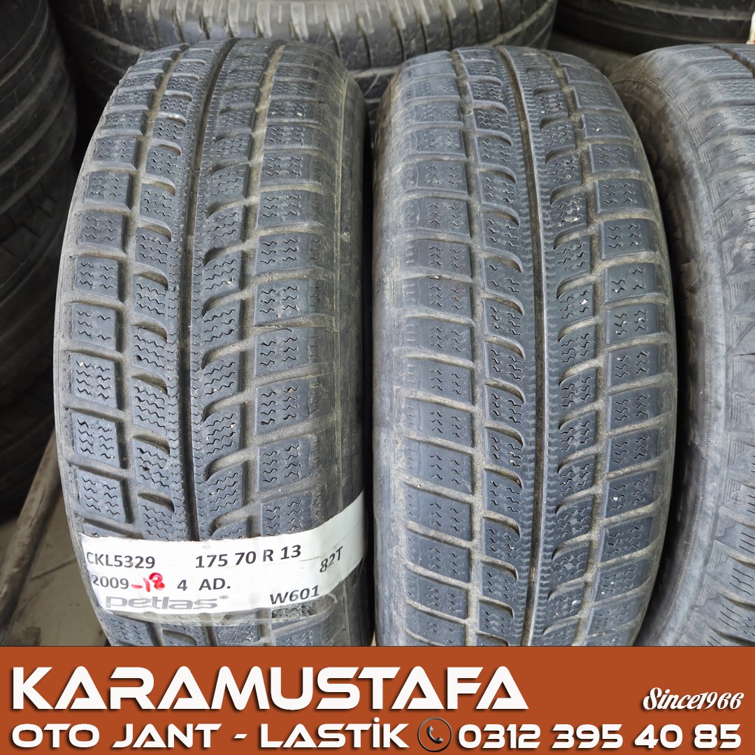 175 70 R 13 PETLAS W601 82T * 2009* 2018 * 4 ADET * CKL5329