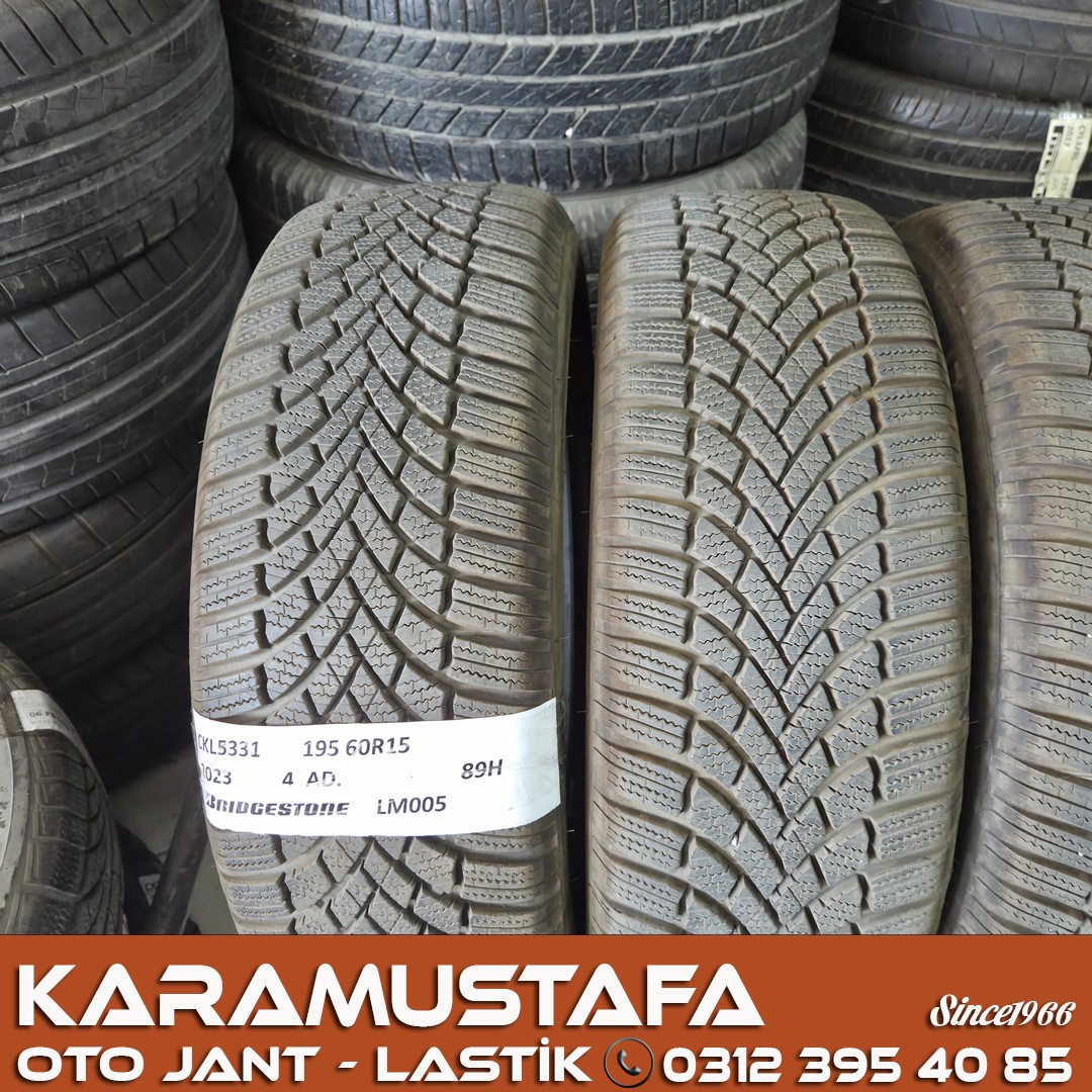 195 60 R 15 BRIDGESTONE LM005 89H * 2023 * 4 ADET * CKL5331