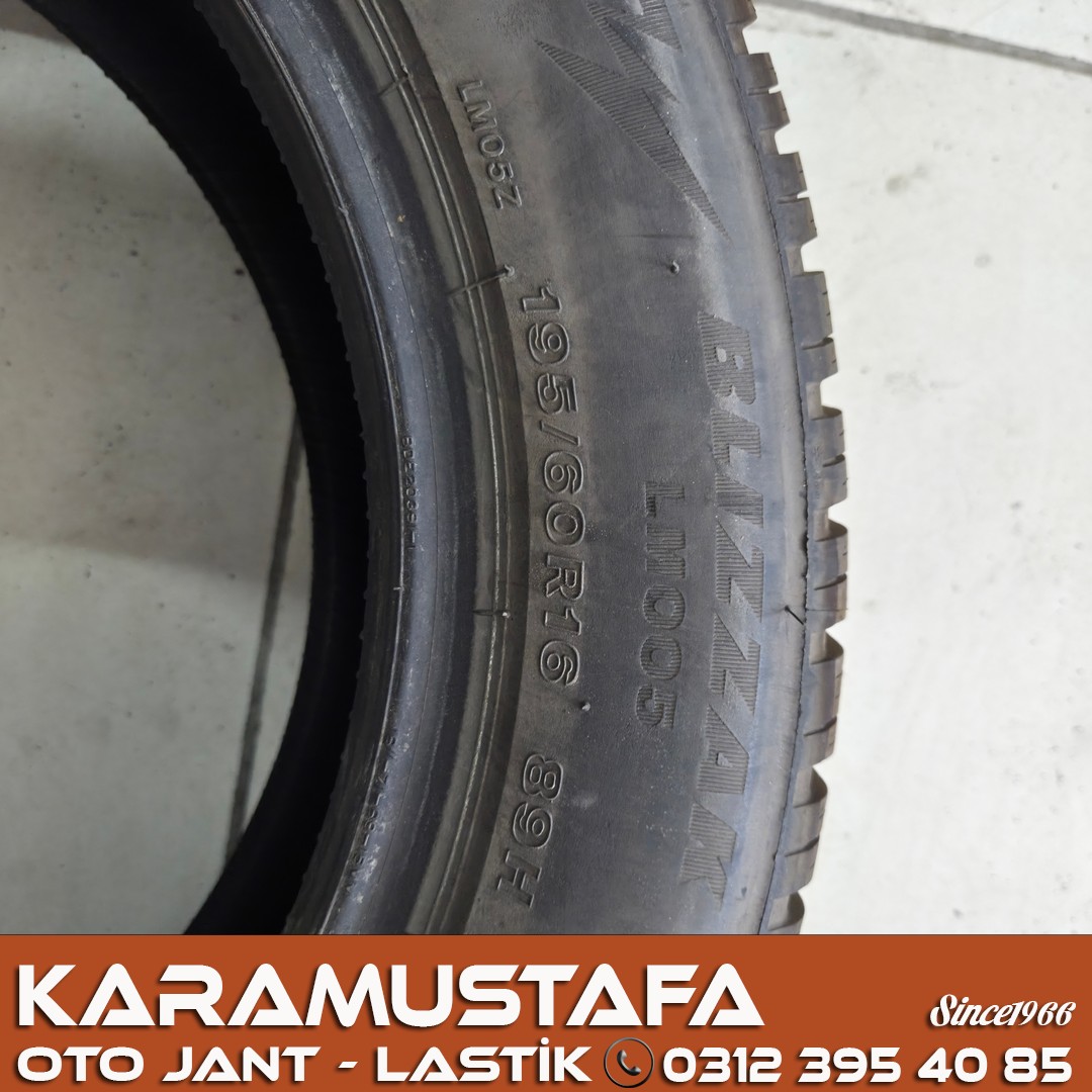 195 60 R 15 BRIDGESTONE LM005 89H * 2023 * 4 ADET * CKL5331
