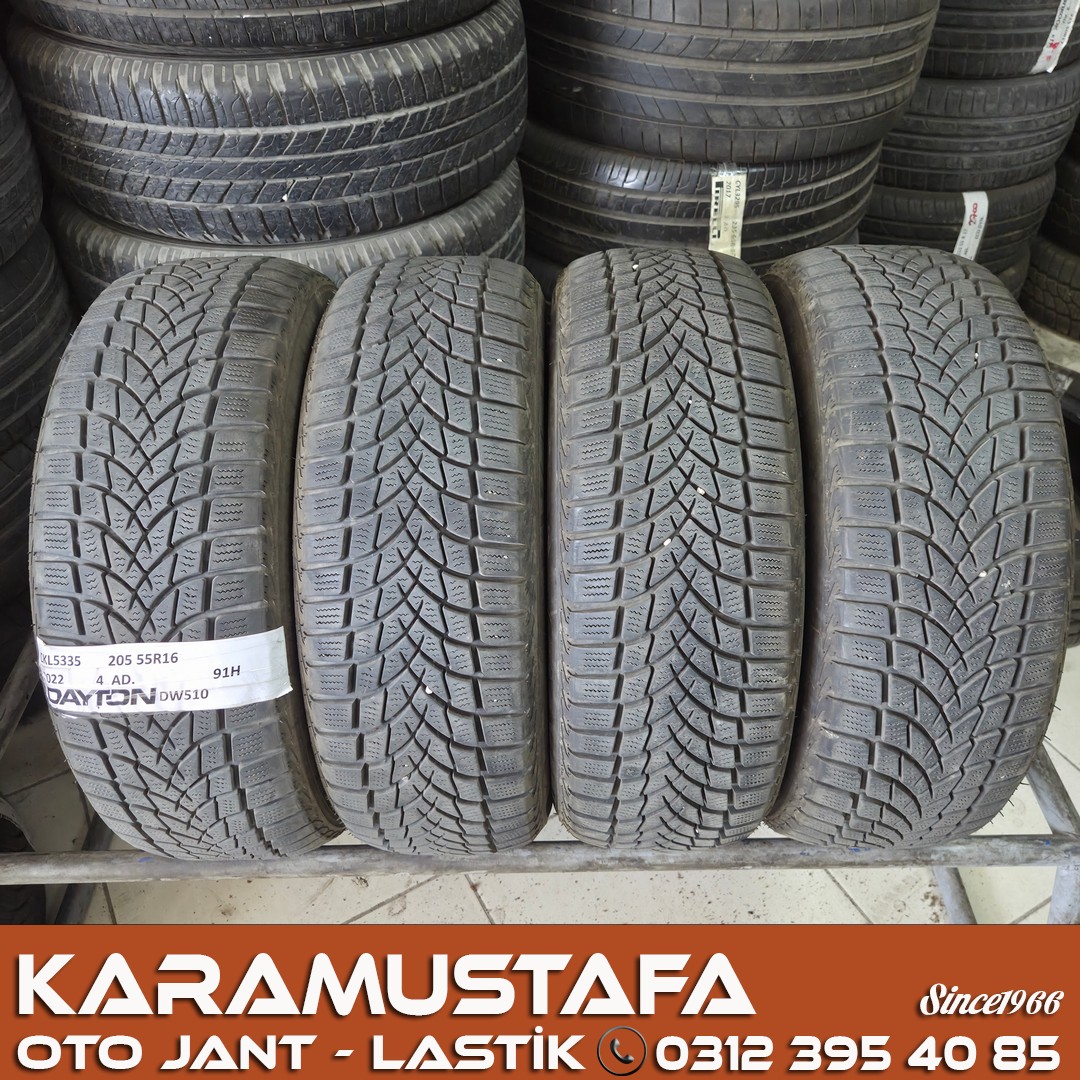 205 55 R 16 DAYTON DW510 91H * 4 ADET * 2022 * CKL5335
