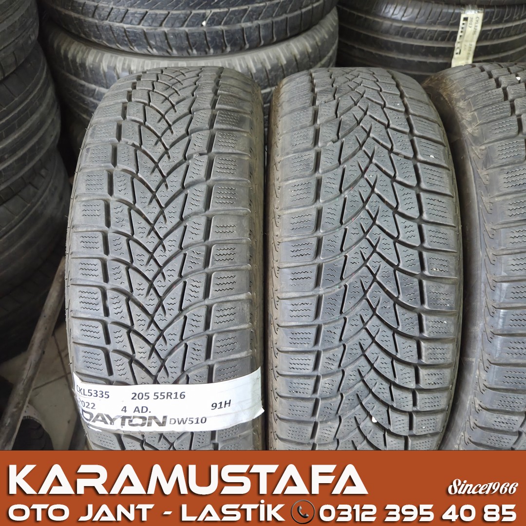 205 55 R 16 DAYTON DW510 91H * 4 ADET * 2022 * CKL5335