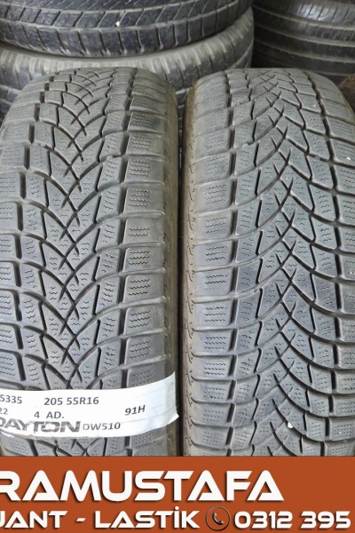 205 55 R 16 DAYTON DW510 91H * 4 ADET * 2022 * CKL5335
