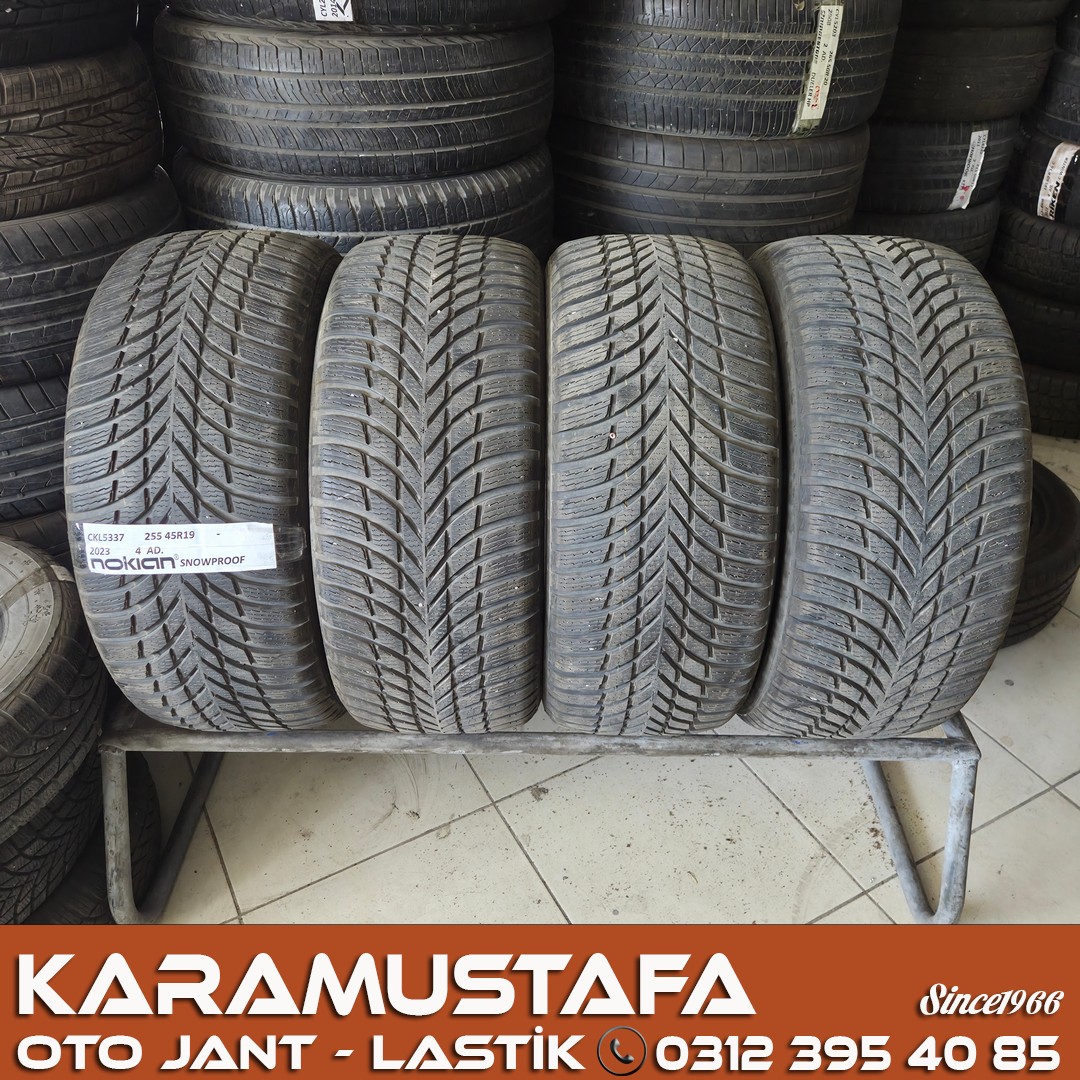 255 45 R 19 NOKIAN SNOWPRO2 104Y * 2023* 4 ADET * CKL5337