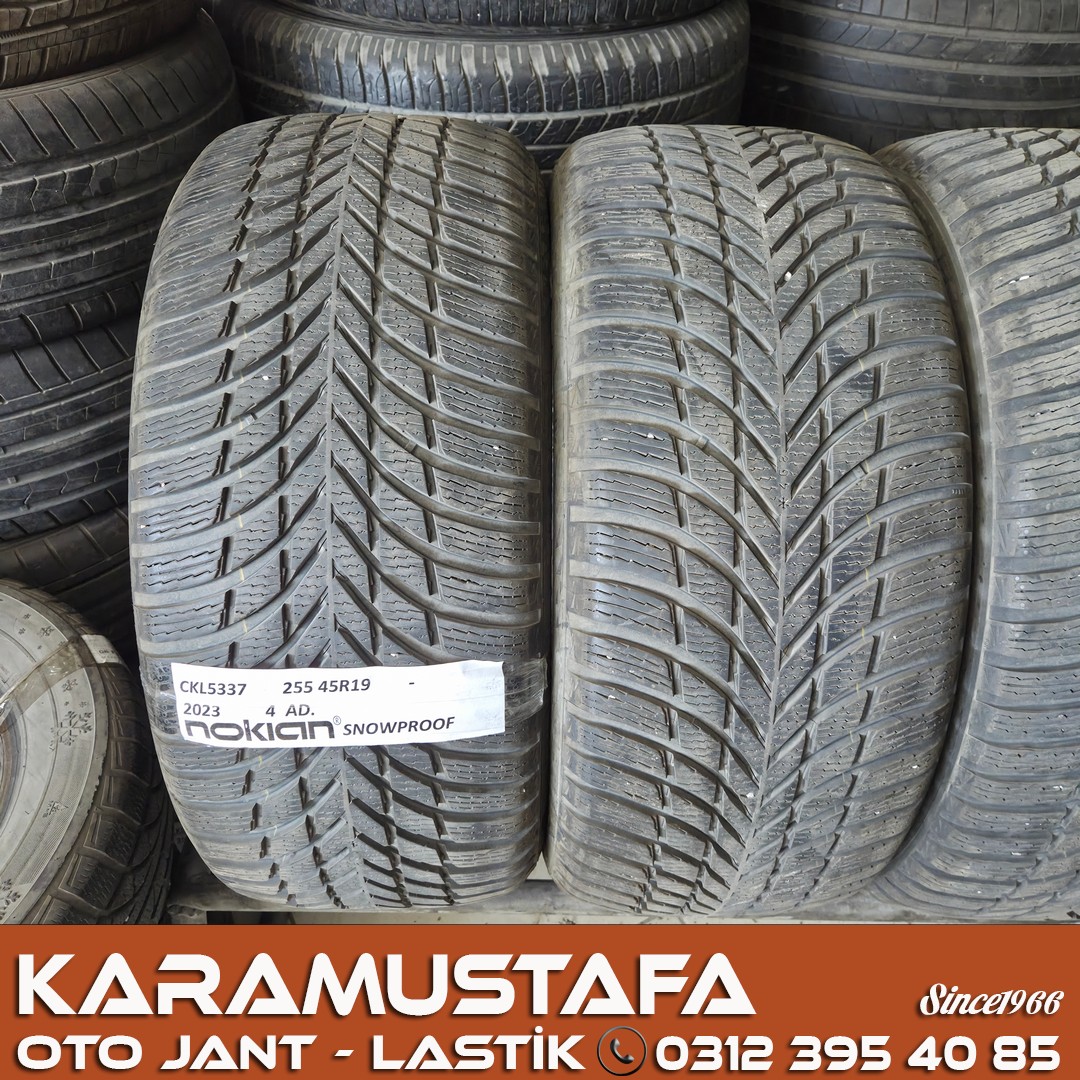 255 45 R 19 NOKIAN SNOWPRO2 104Y * 2023* 4 ADET * CKL5337