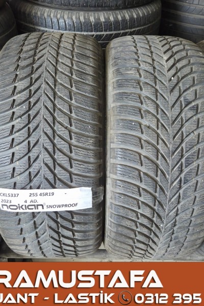 255 45 R 19 NOKIAN SNOWPRO2 104Y * 2023* 4 ADET * CKL5337