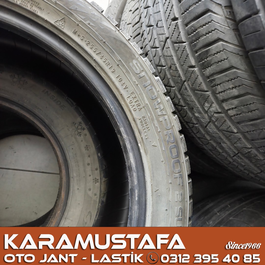 255 45 R 19 NOKIAN SNOWPRO2 104Y * 2023* 4 ADET * CKL5337