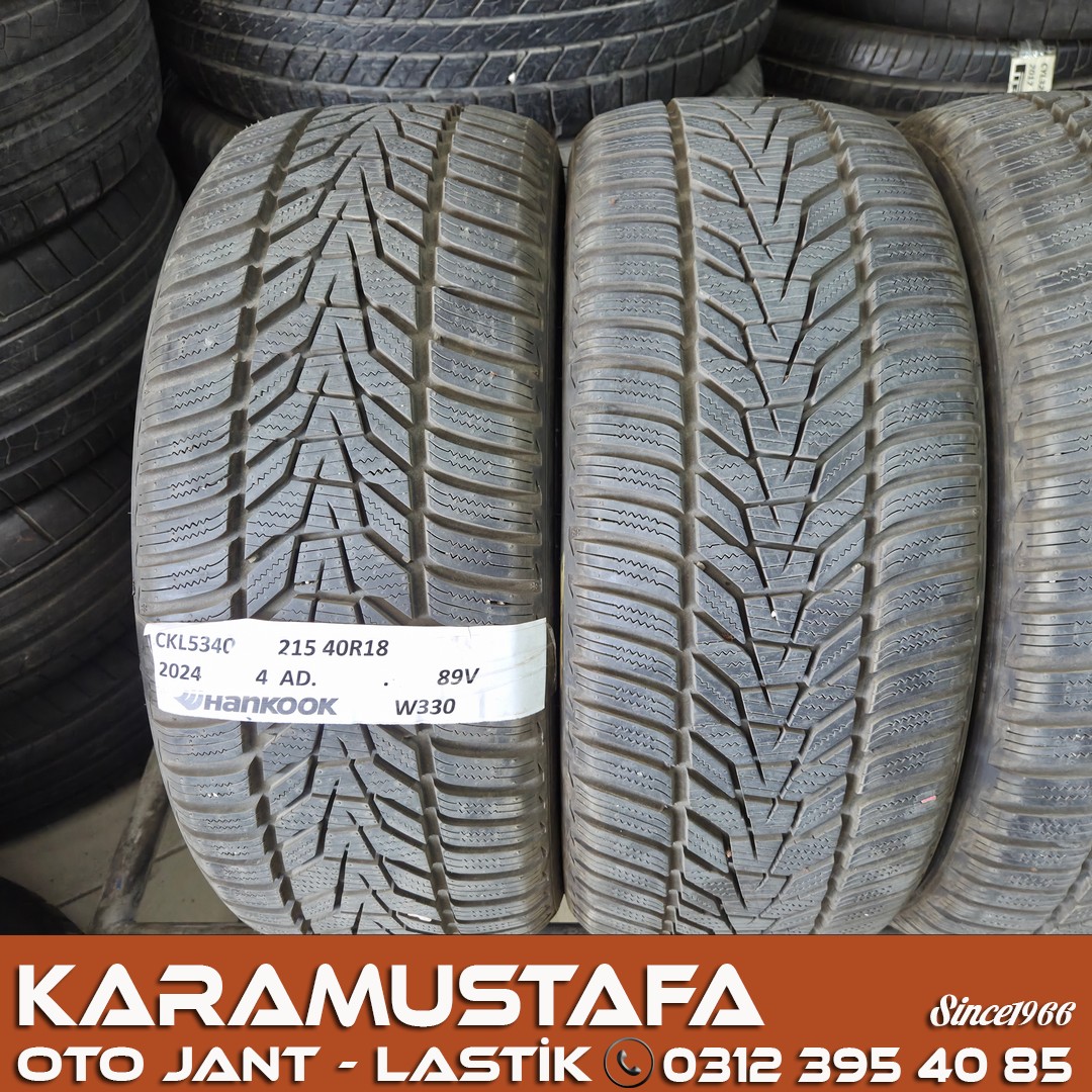 215 40 R 18 HANKOOK W330 89V * 2024 * 4 ADET * CKL5340
