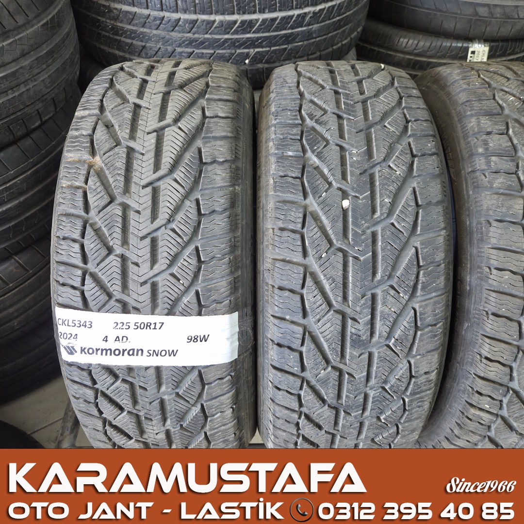 225 50 R 17 KORMORAN SNOW 98W * 2024 * 4 ADET * CKL5343