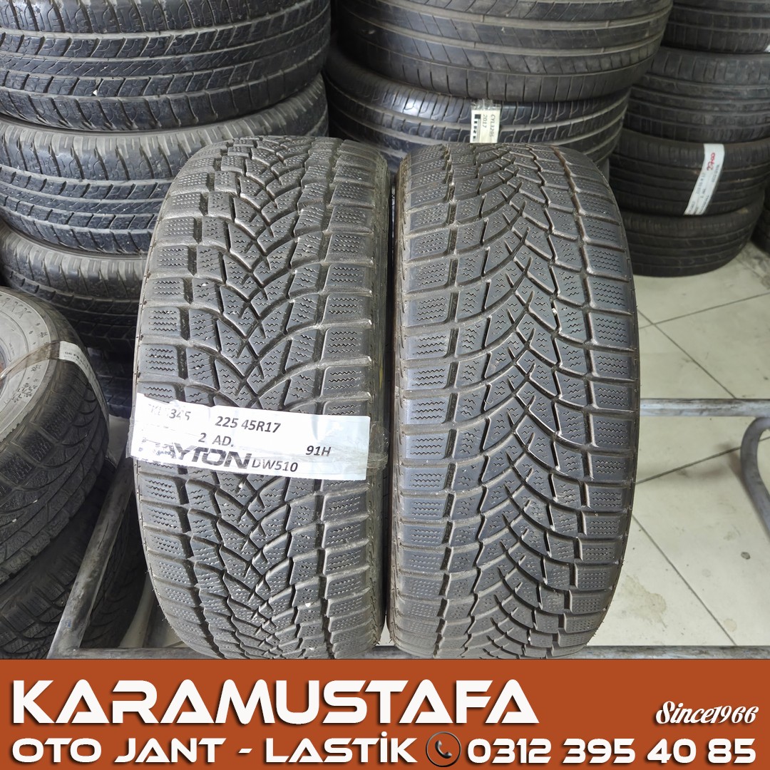 225 45 R 17 DAYTON DW510 91H * 2017 * 2 ADET * CKL5345