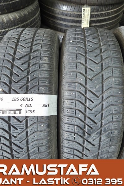 185 60 R 15 PIRELLI SC5 88T * 2016 * 4 ADET * CKL5349