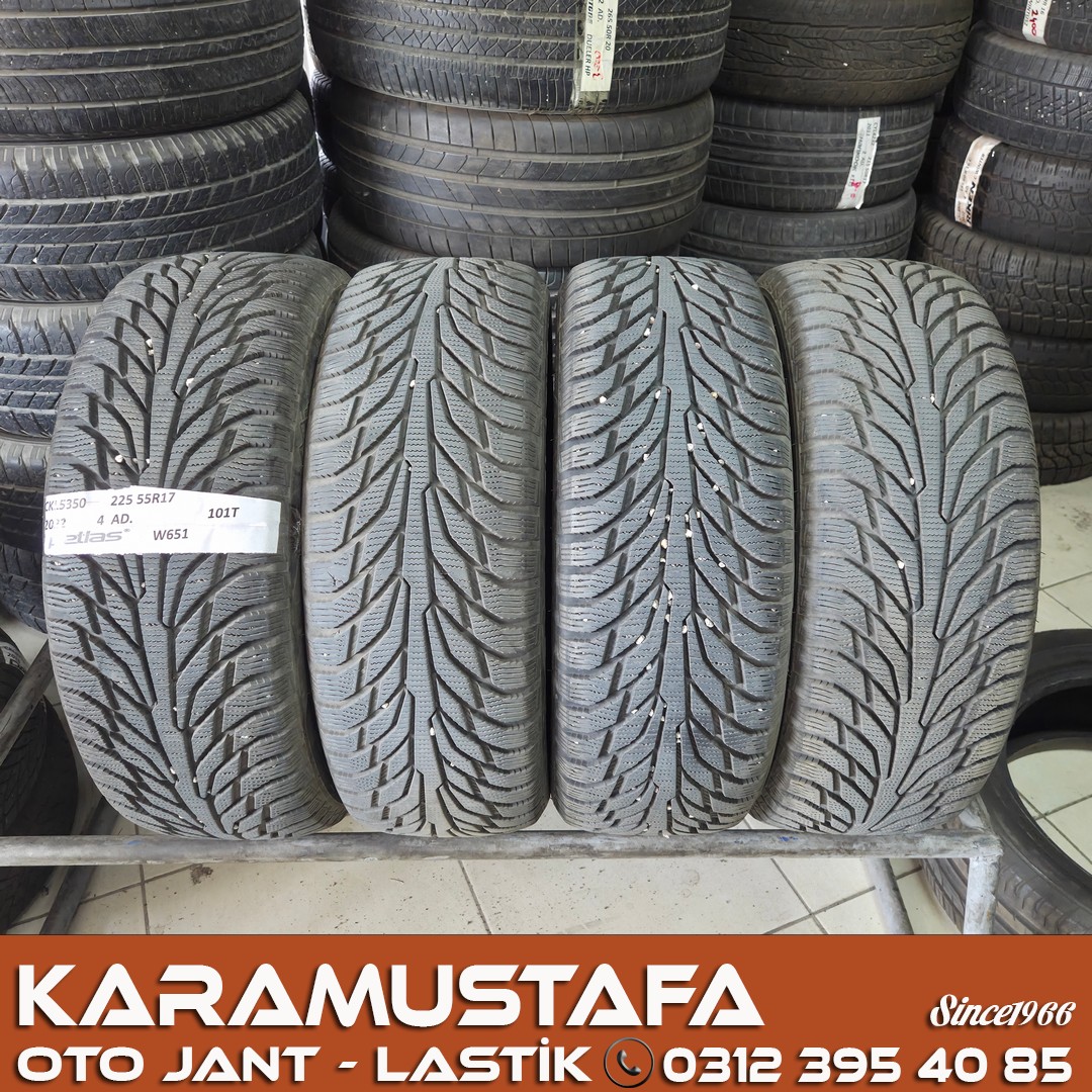 225 55 R 17 PETLAS W661 101T * 2022 * 4 ADET * CKL5350