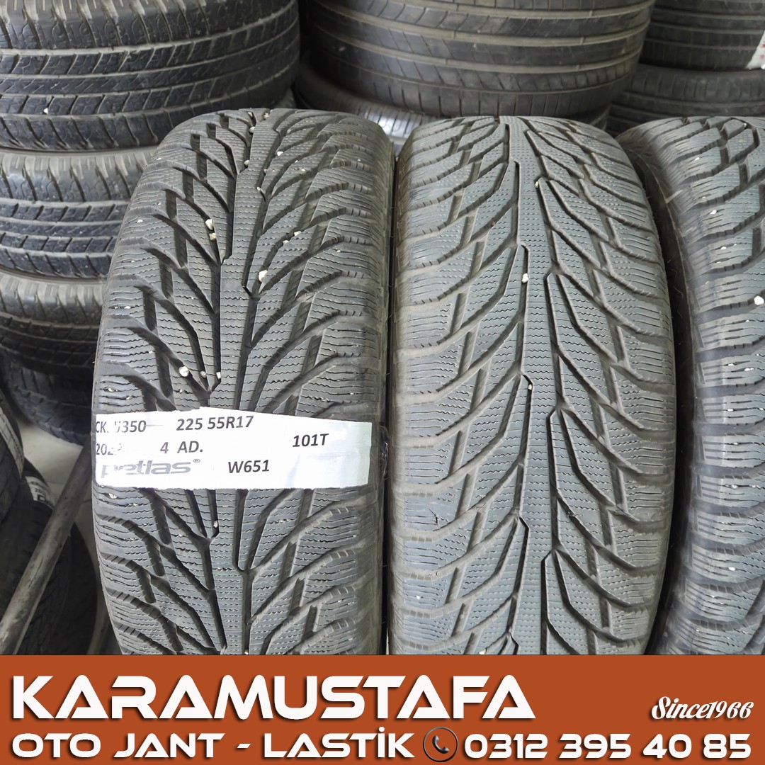 225 55 R 17 PETLAS W661 101T * 2022 * 4 ADET * CKL5350