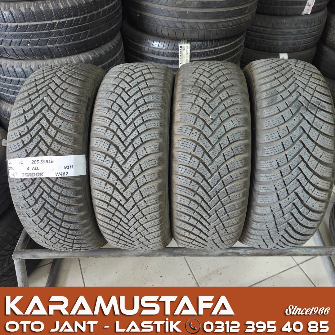 205 55 R 16 HANKOOK W462 91H * 2023 * 4 ADET * CKL5351