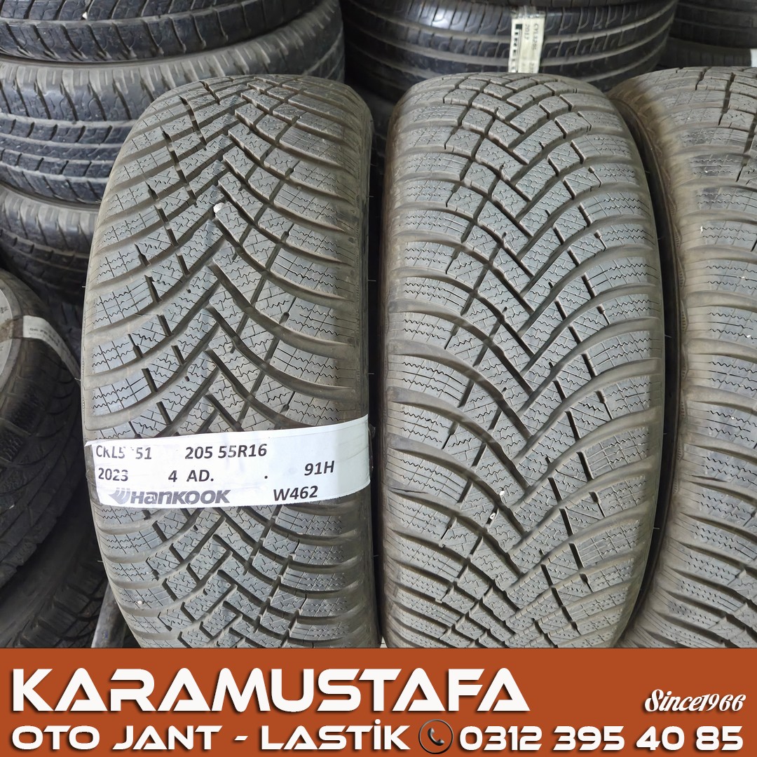 205 55 R 16 HANKOOK W462 91H * 2023 * 4 ADET * CKL5351