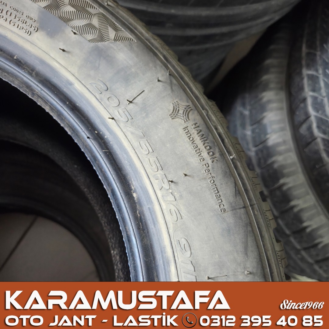 205 55 R 16 HANKOOK W462 91H * 2023 * 4 ADET * CKL5351
