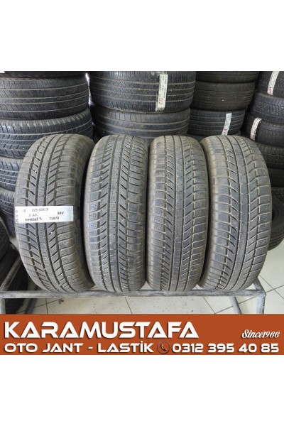 225 55 R 19 CONTINENTAL TS870 99V * 2024 * 3 ADET * CKL5355