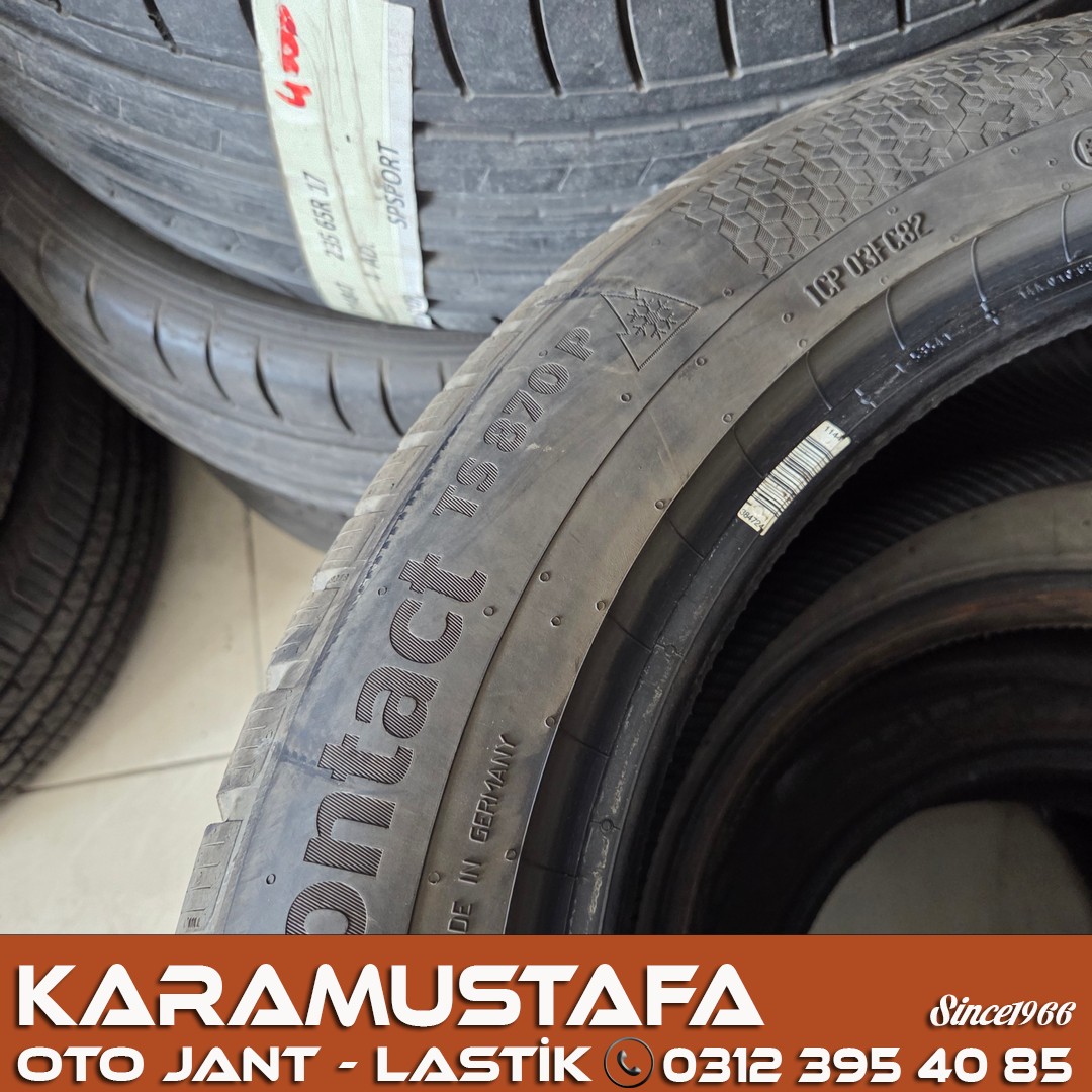 225 55 R 19 CONTINENTAL TS870 99V * 2024 * 3 ADET * CKL5355