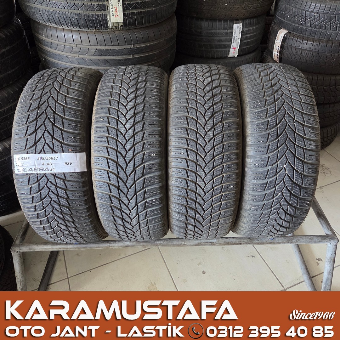 205 55 R 16 LASSA SNOWAYS4 91H * 2019 * 4 ADET * CKL5365