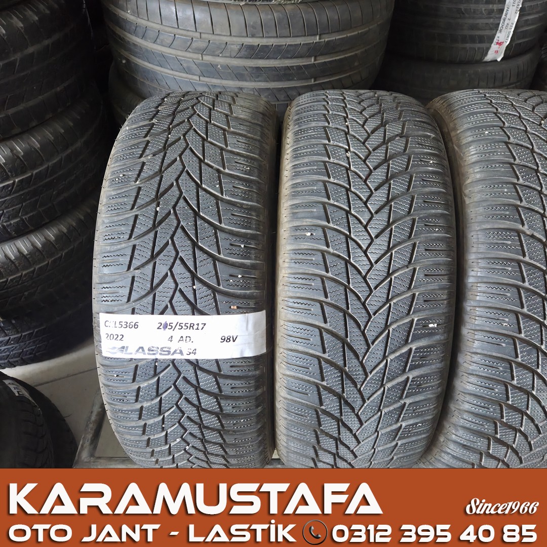 205 55 R 16 LASSA SNOWAYS4 91H * 2019 * 4 ADET * CKL5365