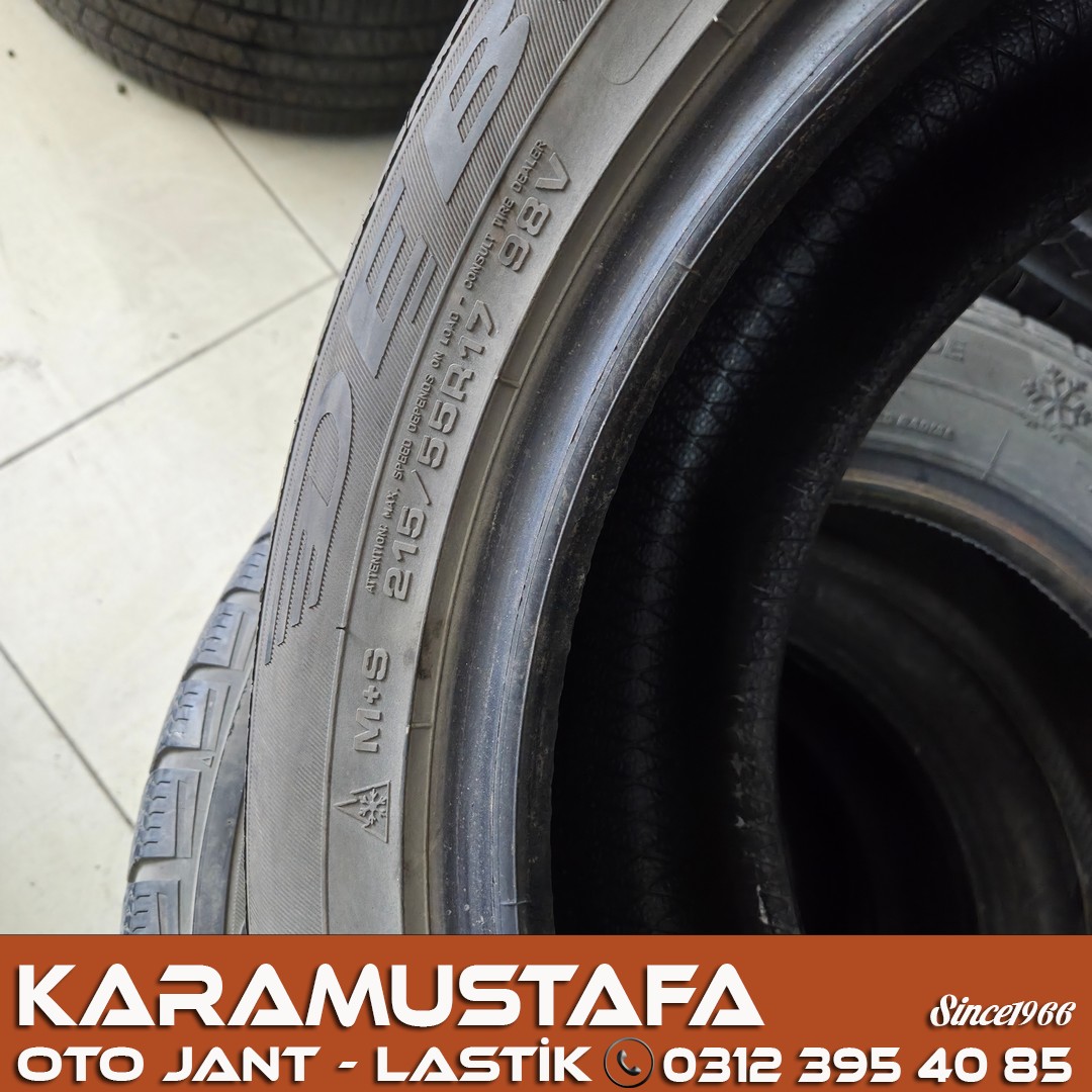 215 55 R 17 DEBICA FRIGO2 98V * 2020 * 4 ADET * CKL5373
