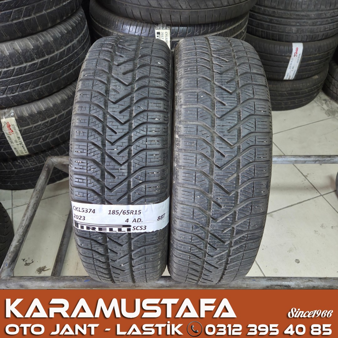 185 65 R 15 PIRELLI SCS3 88T * 2023 * 2 ADET * CKL5374