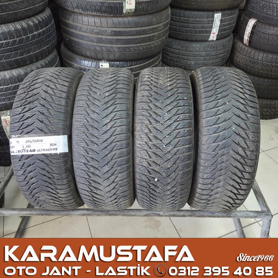 205 55 R 16 GOODYEAR UG8 91H * 2024 * 4 ADET * CKL5375