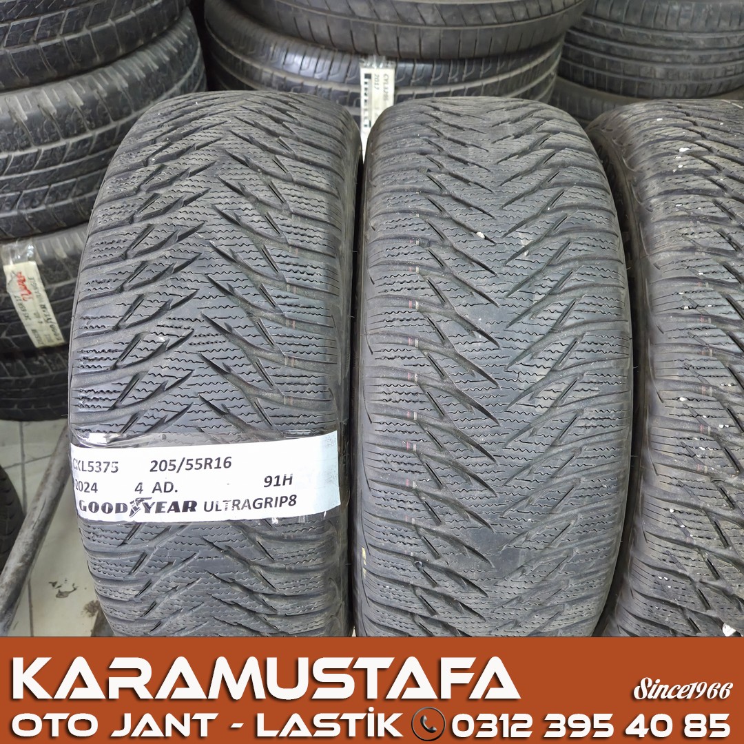 205 55 R 16 GOODYEAR UG8 91H * 2024 * 4 ADET * CKL5375