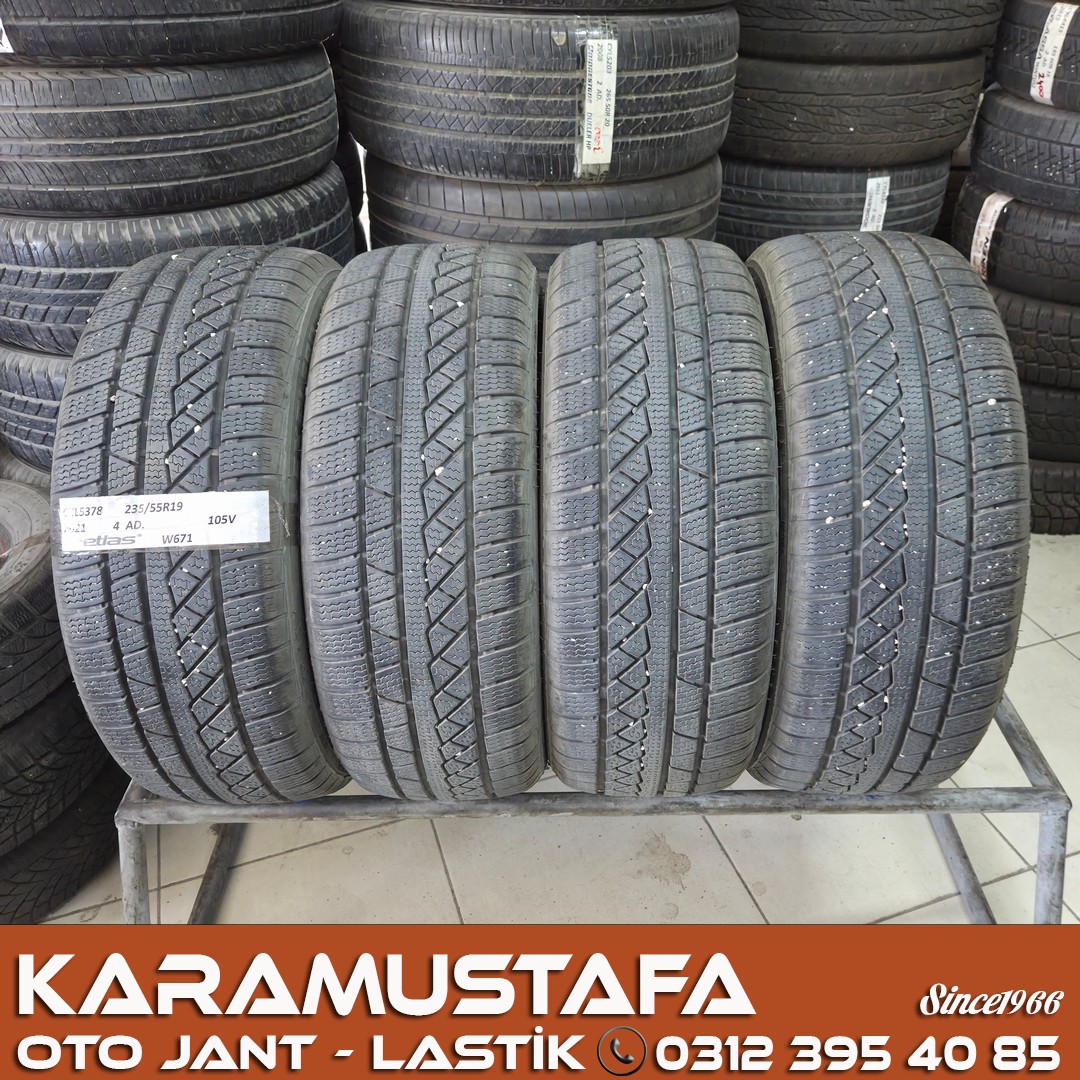 235 55 R 19 PETLAS W671 105V * 2021* 4 ADET * CKL5378