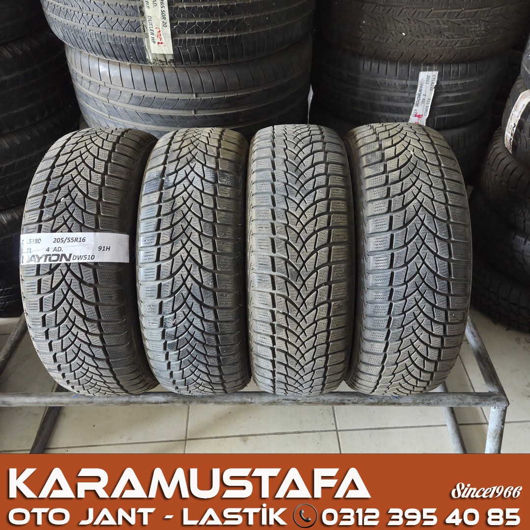205 55 R 16 DAYTON DW510 91H * 2021* 4 ADET * CKL5380